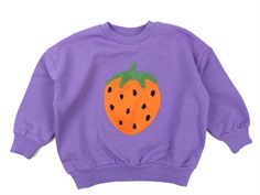 Mini Rodini sweatshirt strawberries purple